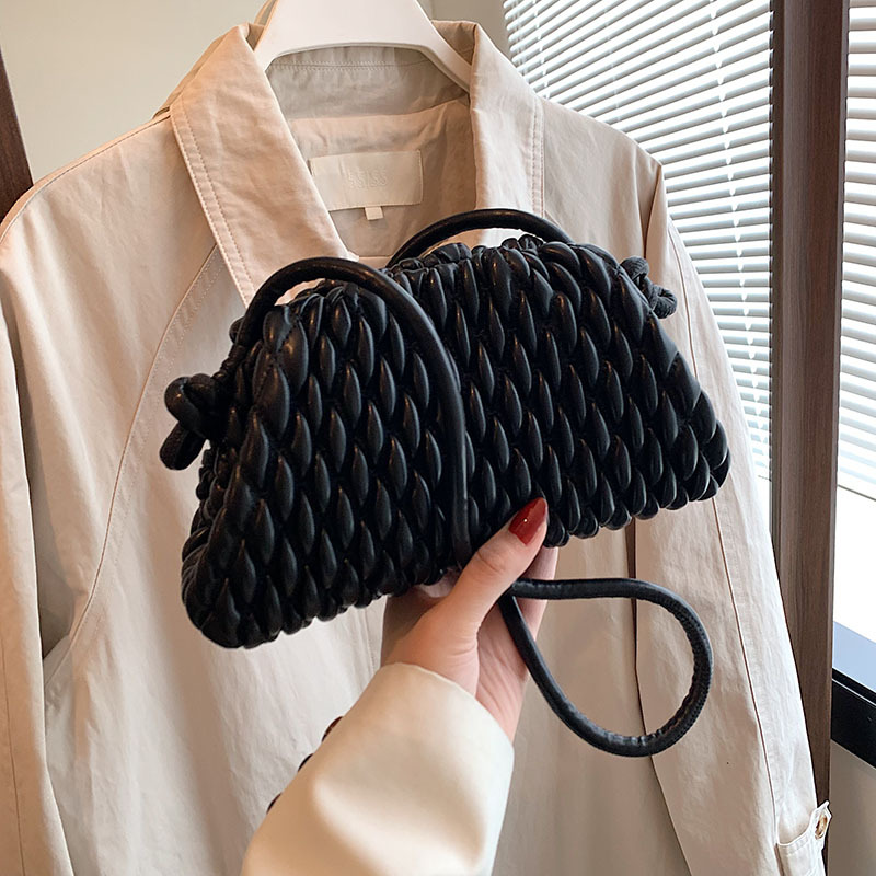 Korean Style Fashion Niche Crossbody Bag Retro Handbag Simple Casual Shoulder Bag for Women - Image 2