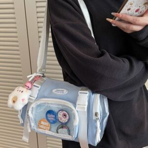 Stylish Japanese-Style Ins Anime Fresh-Style Ita Bag for Girls, Lightweight Crossbody Bag for Shopping
